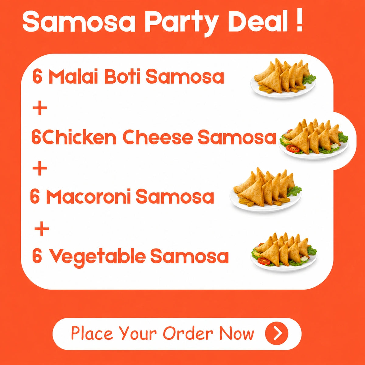 Premium 24 Frozen Samosa Deal in Lahore