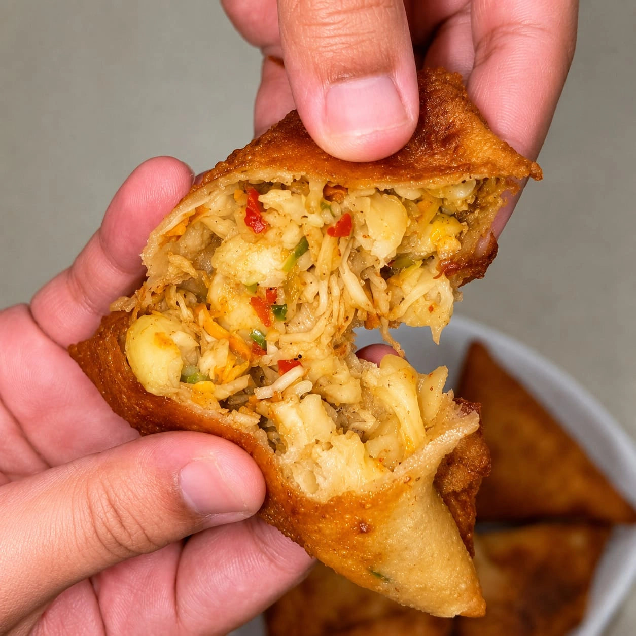 Premium Frozen Macaroni Samosa in Lahore